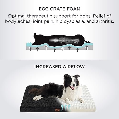 Orthopedic XL Dog Bed: Waterproof, Washable, Support for Large Dogs up to 100lbs - Image 3
