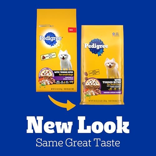 Small Dog Nutrition: Pedigree Tender Bites Chicken & Steak Dry Food, 3.5 lb - Image 3