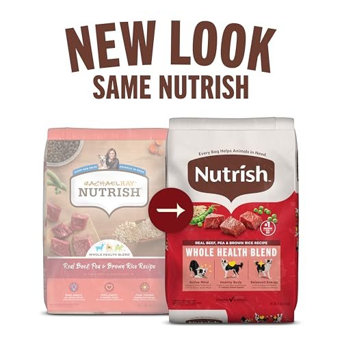 Rachael Ray Nutrish Beef & Brown Rice Dry Dog Food, 6 lb Bag - Image 2