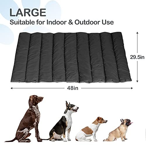 Waterproof Portable Dog Bed: Foldable Camping Mat for Small to Large Dogs - Image 2