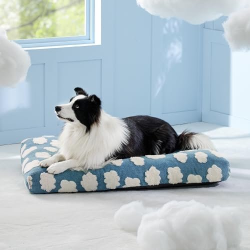 Lesure Large Dog Bed with Foam Support, Removable Cover, Non-Slip Bottom - Image 2