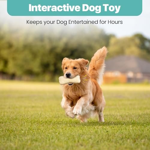 Soft Fleece Dog Toy with Squeaker | Calming Fetch Chew Toy for All Dogs - Image 7
