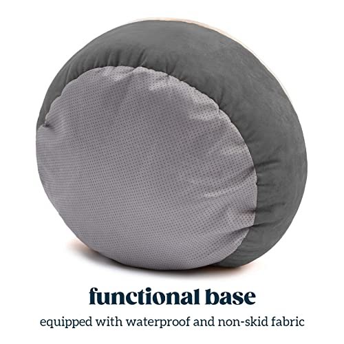 Cozy 30" Medium Dog Cave Bed w/ Blanket - Washable Orthopedic Puppy Nest - Image 8