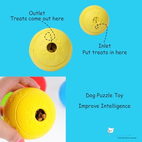 Interactive Dog Puzzle Toy: 5-in-1 Treat Dispenser for Medium and Large Dogs - Image 2