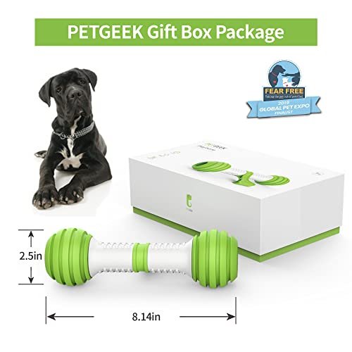 PETGEEK Interactive Dog Toy: Smart Bone Teaser for Mental Stimulation & Play - Image 2