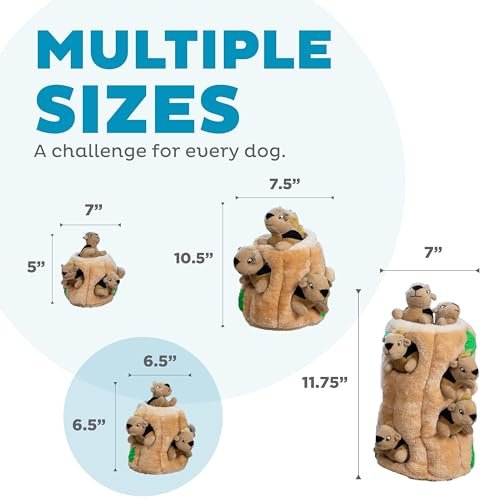 Interactive Squeaky Squirrel Puzzle Plush Dog Toy - Mental Stimulation for Medium Dogs - Image 3