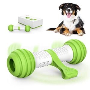 PETGEEK Automatic Dog Bone Toy, Smart Interactive Pet Toys for boredoms, Electronic Dog Self Entertainment Toy, Safe & Durable Material