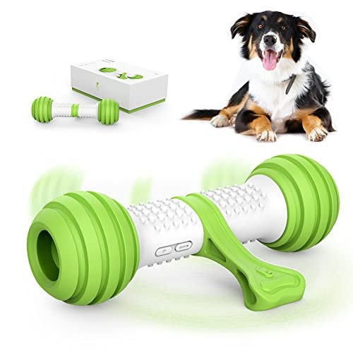 PETGEEK Automatic Dog Bone Toy, Smart Interactive Pet Toys for boredoms, Electronic Dog Self Entertainment Toy, Safe & Durable Material