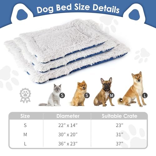 Washable Waterproof Dog Crate Mat Small Dogs Outdoor Indoor Kennel Bed - Image 5
