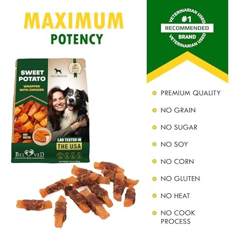Organic Chicken Sweet Potato Dog Treats | Grain Free Training Chews USA Made - Image 7