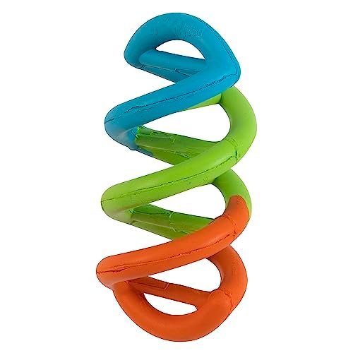 Durable Rubber Dog Chew Toy for Large Dogs - Tough Indestructible Squeaky Pet Playtime - Image 3