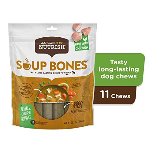 Rachael Ray Nutrish Chicken & Veggie Dog Treats, 11 Soup Bones - Image 2