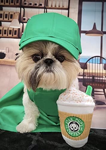 Pup'kin Spice Latte Dog Toy: Squeaky Fall Coffee Plush for All Breeds - Image 2