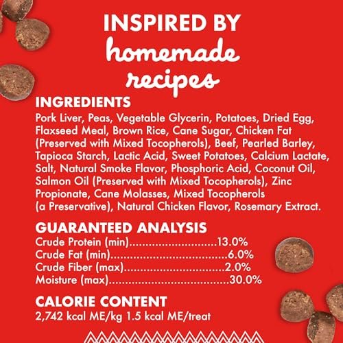 Buddy Biscuits Beef Training Treats: Soft Chewy Dog Reward Snacks, 10oz - Image 3