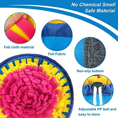 Dog Snuffle Mat: Mental Stimulation Toy for Slow Feeding & Boredom Relief - Image 2