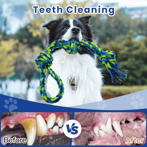 Tough Dog Rope Toys 2-Pack: Indestructible Chew Toys for Large Dogs - Image 5