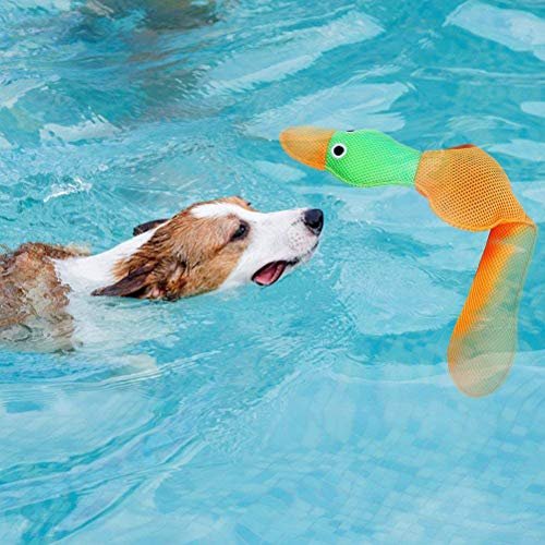 Floating Duck Dog Toys for Pool & Water Play - Squeaky Fetch Training Toy 2 Pack - Image 5