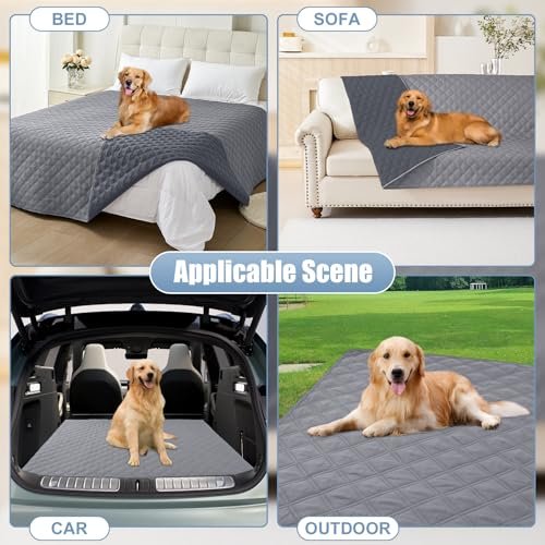 Smiry Waterproof Dog Blanket - Reversible Sofa Protector, 30"x70" - Image 7