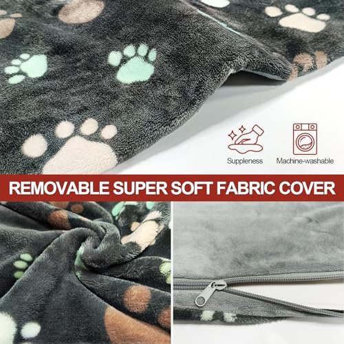 Waterproof Dog Heating Pad 32x20 Inch - Smart Thermostat Puppy Bed Warmer - Image 5