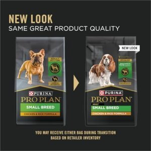 Purina Pro Plan High Protein Small Breed Dog Food, Chicken & Rice Formula - 6 lb. Bag