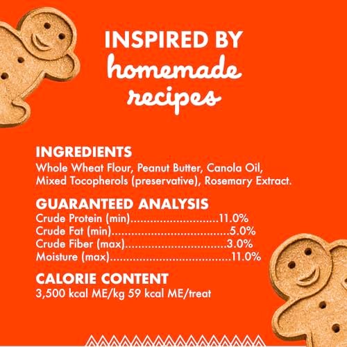 Buddy Biscuits Crunchy Dog Treats 3.5 lb – Natural Peanut Butter - Image 3