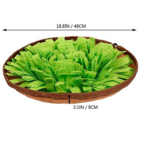 Interactive Dog Snuffle Mat: Foraging Toy for Mental Stimulation & Treat Dispensing - Image 8