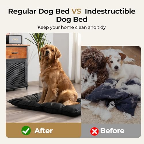 Indestructible Chew Proof Dog Bed for Small Dogs – Waterproof & Durable - Image 2