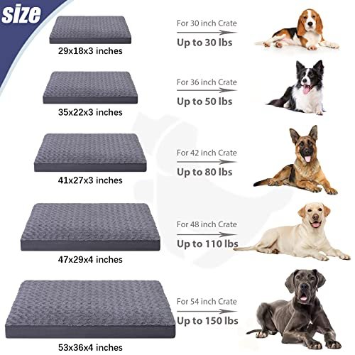 Waterproof Dog Crate Bed for Medium Dogs – Soft, Washable, Anti-Slip - Image 6