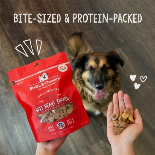 Stella & Chewy's Chicken Hearts: Protein-Packed Raw Freeze-Dried Dog Treats - Image 6