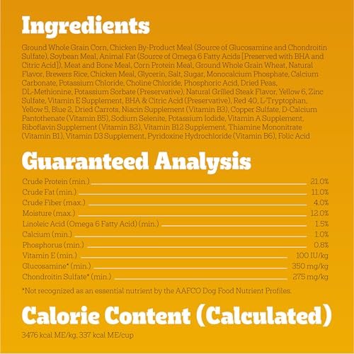 Small Dog Nutrition: Pedigree Tender Bites Chicken & Steak Dry Food, 3.5 lb - Image 7