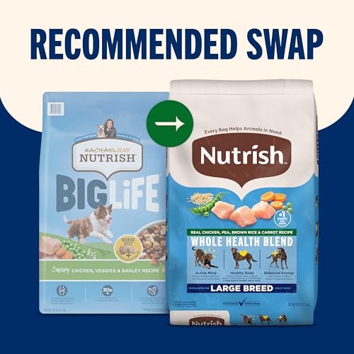 Nutrish Large Breed Chicken & Veggie Adult Dog Food - Healthy Nutrition, 40 lb - Image 3