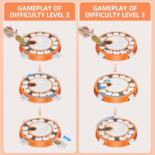 Interactive Level 3 Dog Puzzle Toy – Treat Dispenser & Brain Game - Image 4