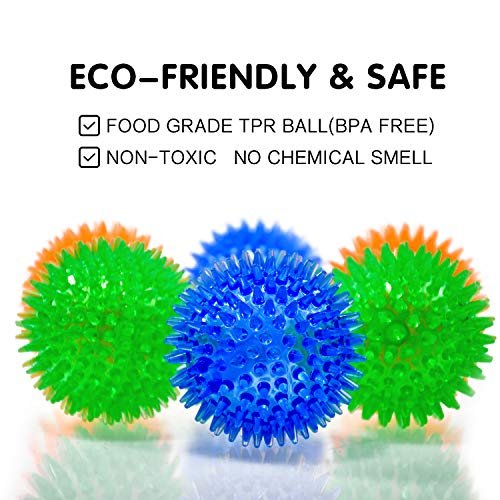 Small Dog Squeaky Balls 6-Pack: Interactive Chew Teething Toys for Puppies - Image 2