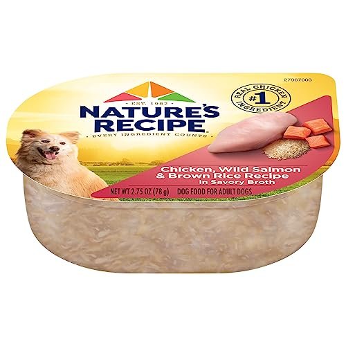 Nature's Recipe Chicken & Salmon Wet Dog Food, 2.75oz, 12-Pack - Image 3