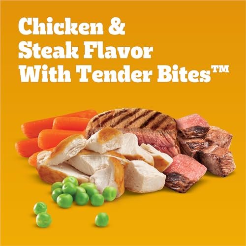 Small Dog Nutrition: Pedigree Tender Bites Chicken & Steak Dry Food, 3.5 lb - Image 4