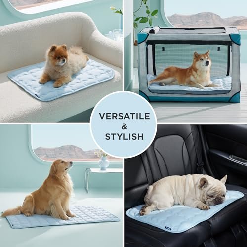 Cooling Dog Mat XL: Washable 41x28 Pet Pad for Large Dogs Summer Relief - Image 5