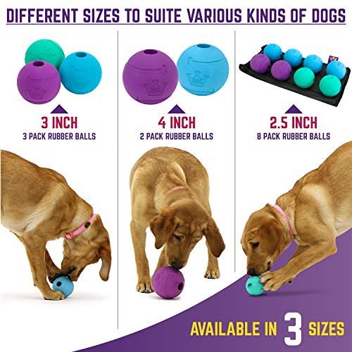 Durable Dog Fetch Balls | Interactive Chew King Toy for All Breeds - Image 3
