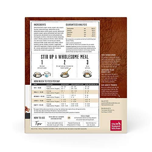 Premium Beef & Salmon Grain Dog Food | Dehydrated, Nutrient-Rich 4lb Box - Image 2