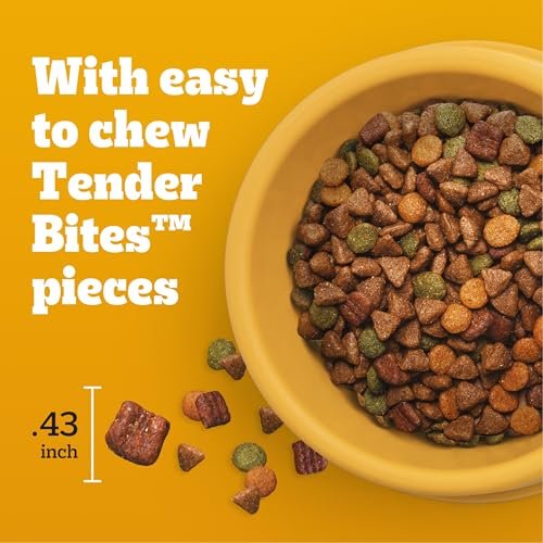 Small Dog Nutrition: Pedigree Tender Bites Chicken & Steak Dry Food, 3.5 lb - Image 9