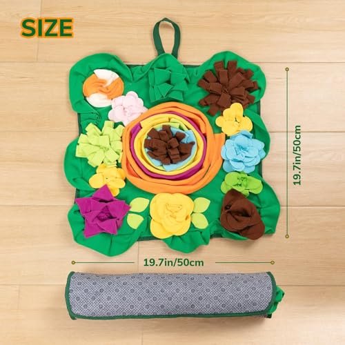 PUHOHUN Dog Snuffle Mat & Lick Pad Combo - Interactive Puzzle Feeder - Image 6