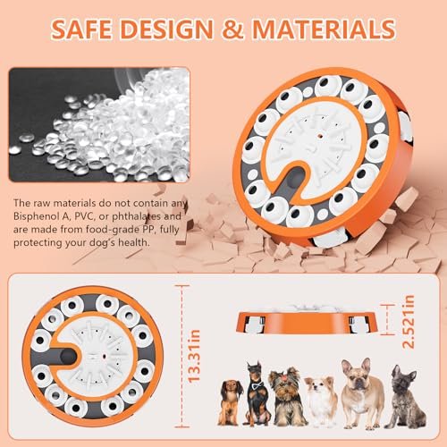 Interactive Level 3 Dog Puzzle Toy – Treat Dispenser & Brain Game - Image 5