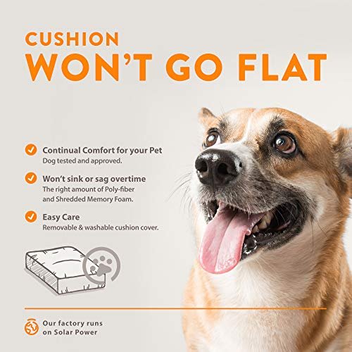 Moots Espresso Leatherette Pet Sofa - Comfy Couch for Medium/Large Dogs - Image 9