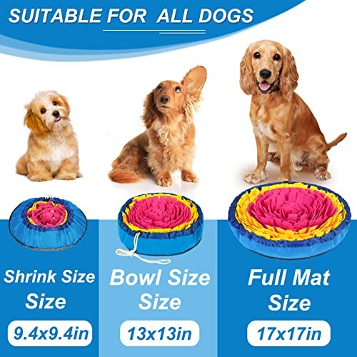 Dog Snuffle Mat: Mental Stimulation Toy for Slow Feeding & Boredom Relief - Image 3