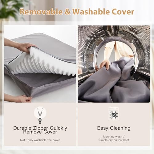Orthopedic Waterproof Dog Bed for Large Breeds with Washable Cover - Image 6
