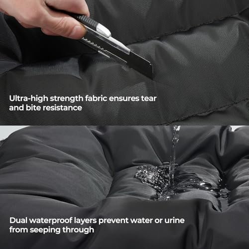 Indestructible Chew Proof Dog Bed for Small Dogs – Waterproof & Durable - Image 6