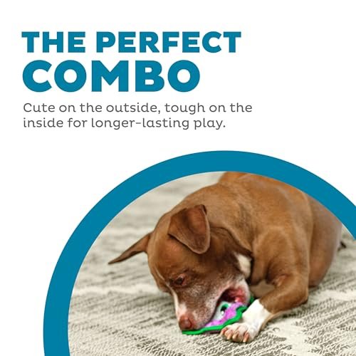 Tough Plush Owl Dog Toy - Squeaky No-Stuffing Interactive Pet Chew Toy - Image 2