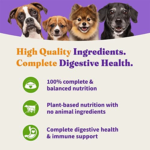 Halo Vegan Adult Dog Food, Holistic Plant Protein, Digestive Health, 10lb - Image 5