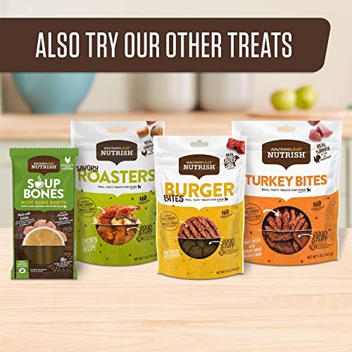 Rachael Ray Nutrish Chicken & Veggie Dog Treats, 11 Soup Bones - Image 8