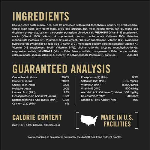 High-Protein Purina Pro Plan Sport Performance Dog Food, Chicken & Rice, 37.5 lb - Image 5