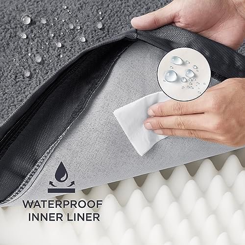 Orthopedic XL Dog Bed: Waterproof, Washable, Support for Large Dogs up to 100lbs - Image 4